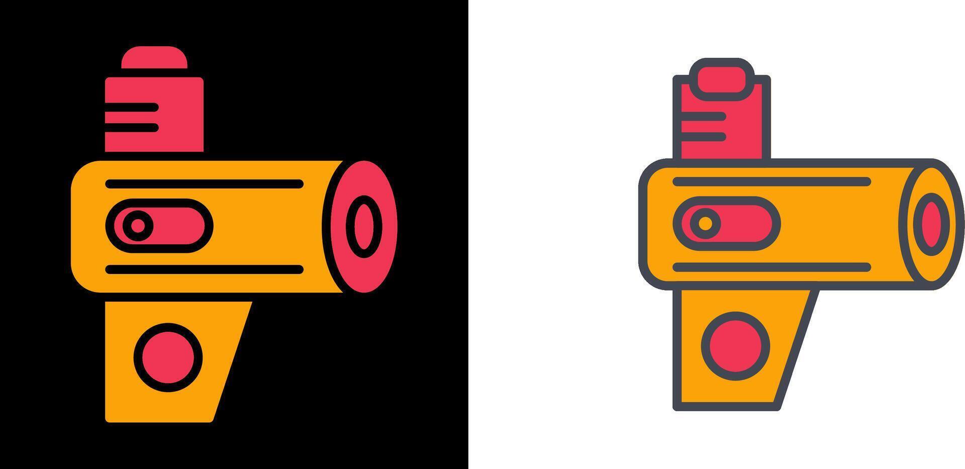 Portable Forced Air Heat Icon vector