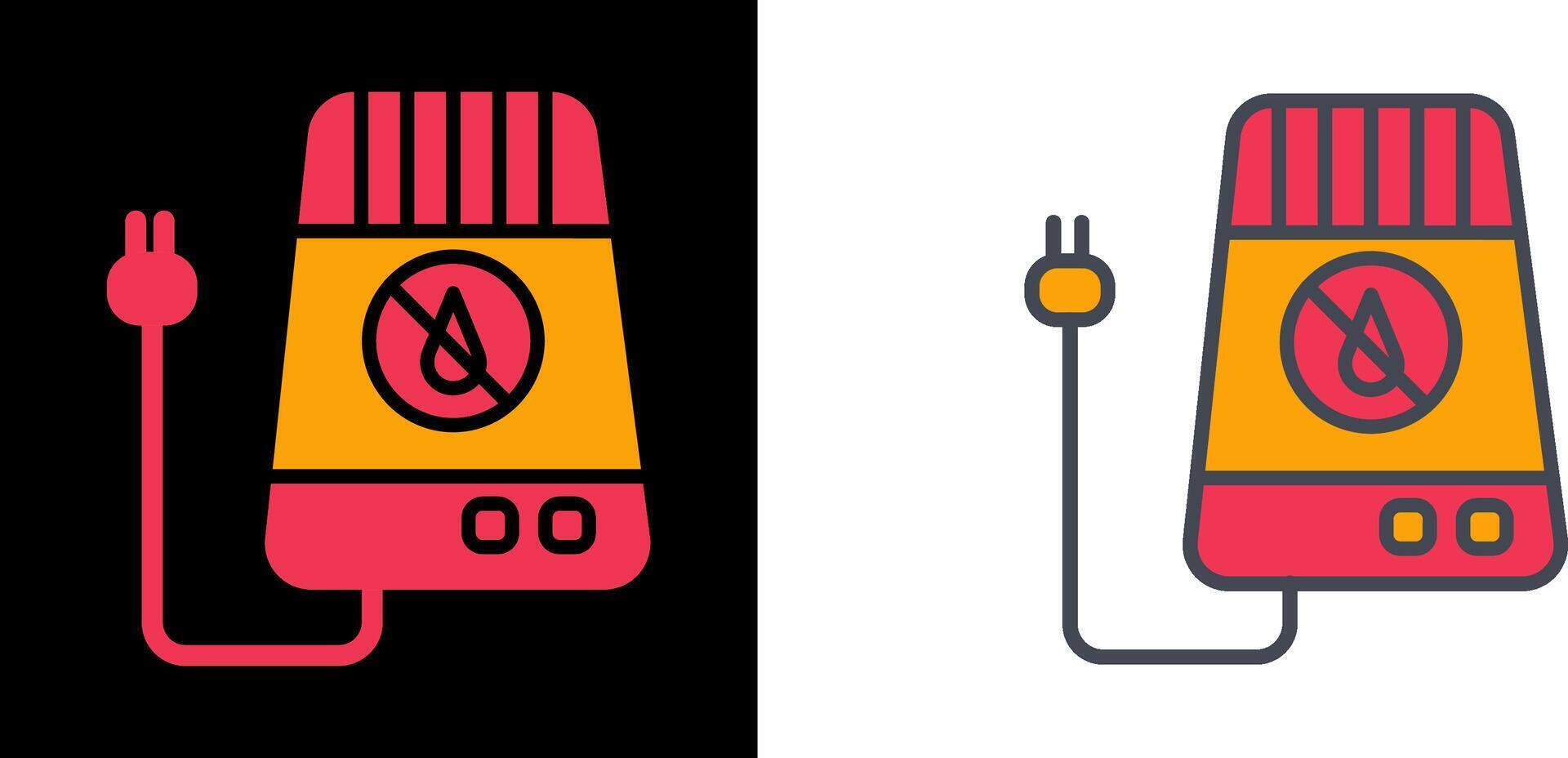 Air Dehumidifier Icon vector