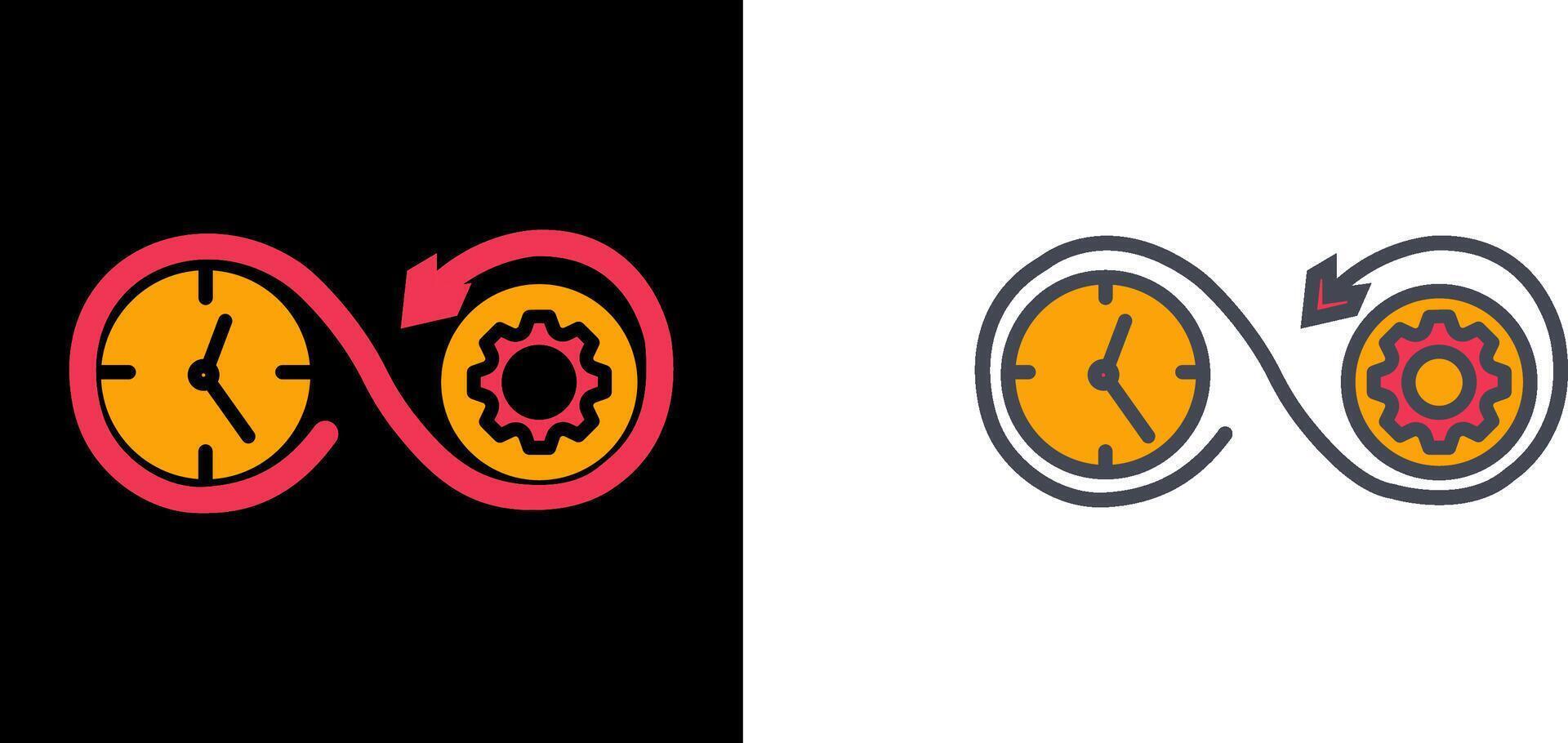 Time Optimization Icon vector