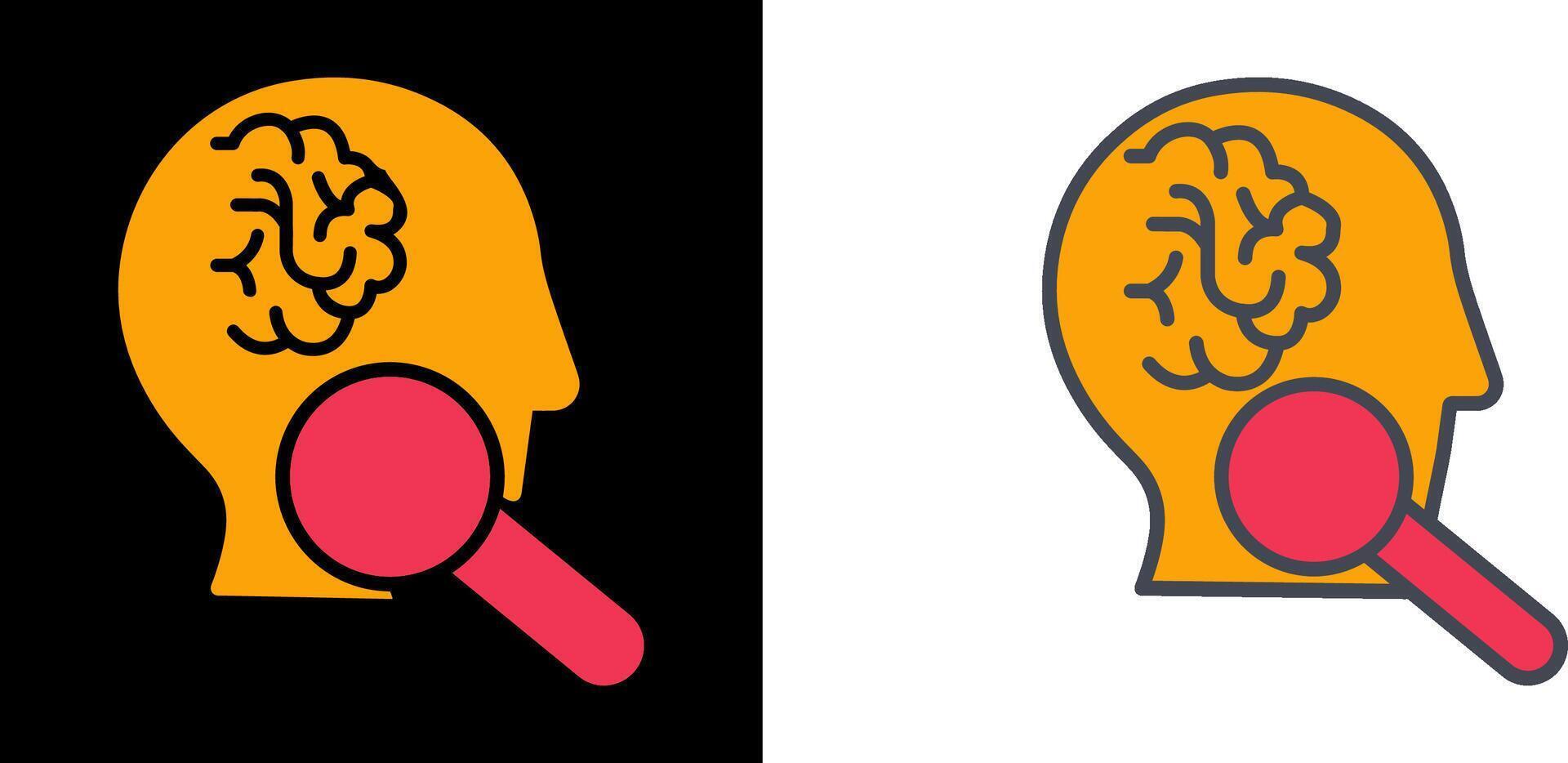 Intelligent Search Icon vector