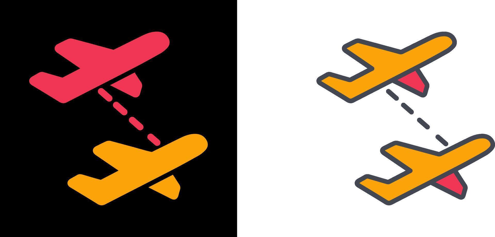 Multiple Flights Icon vector