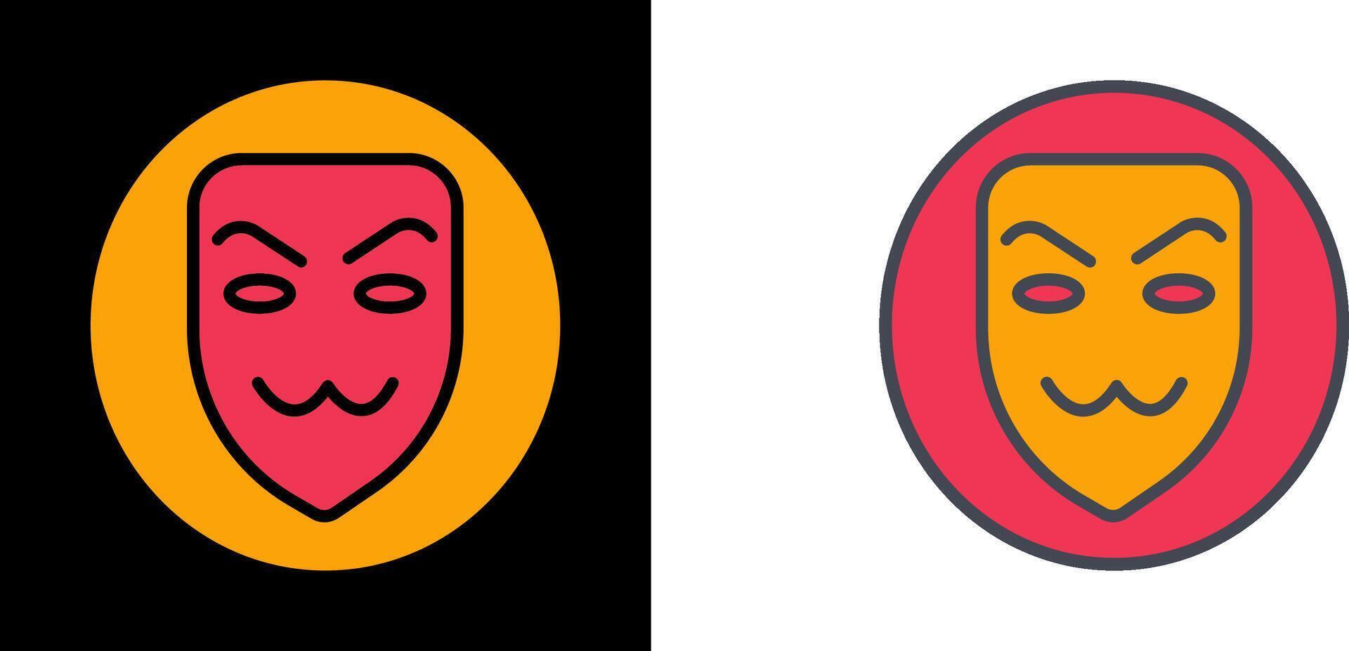 Hacker Mask Icon vector