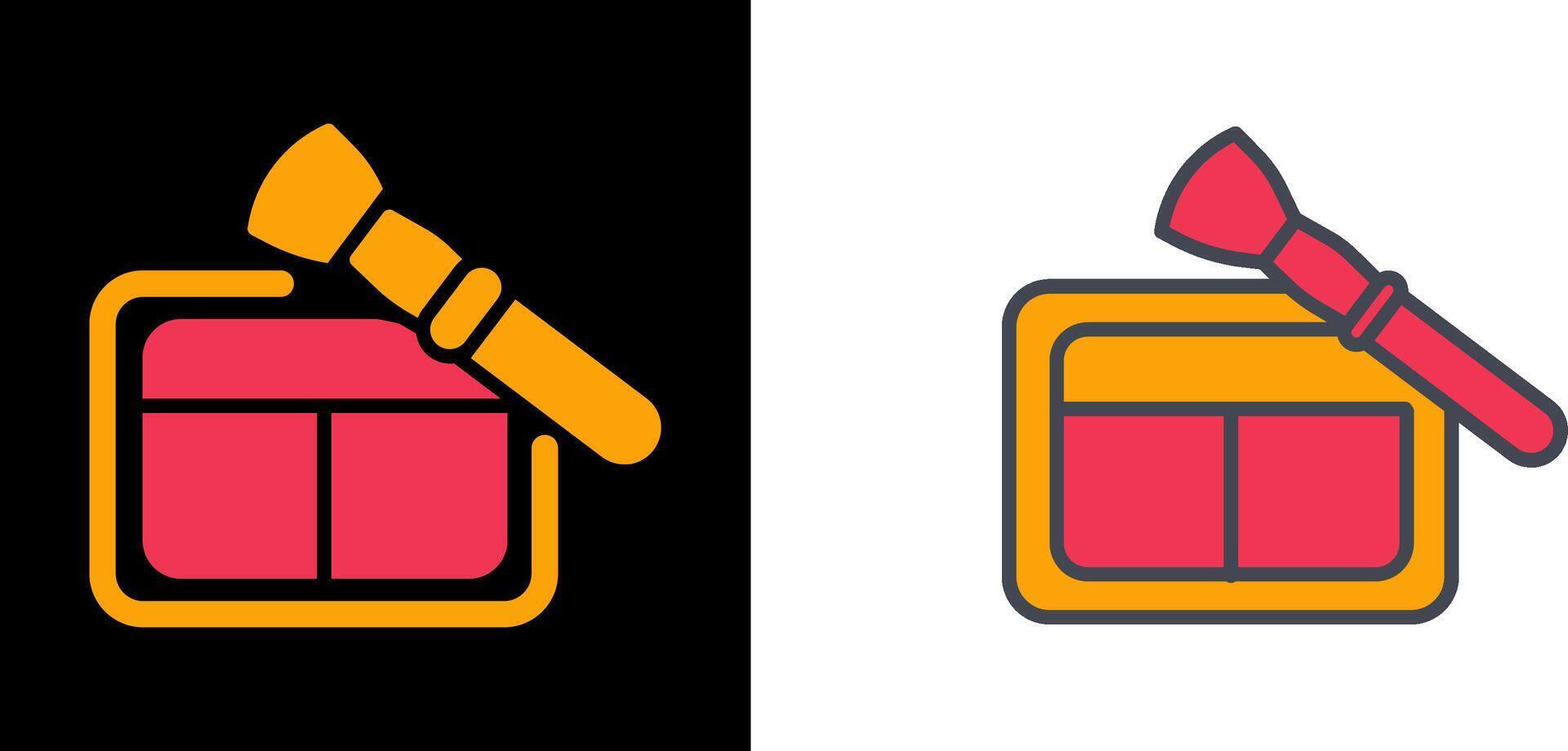 Blushon Brush Icon vector