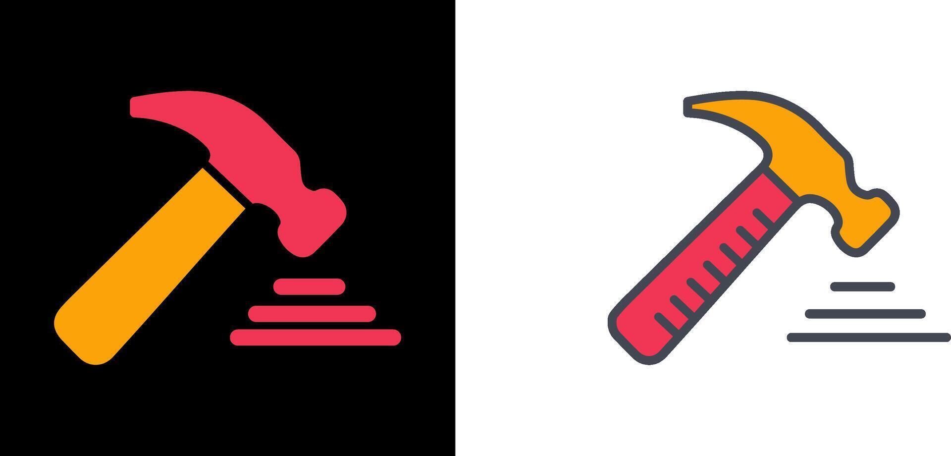 Hammer Tool Icon vector