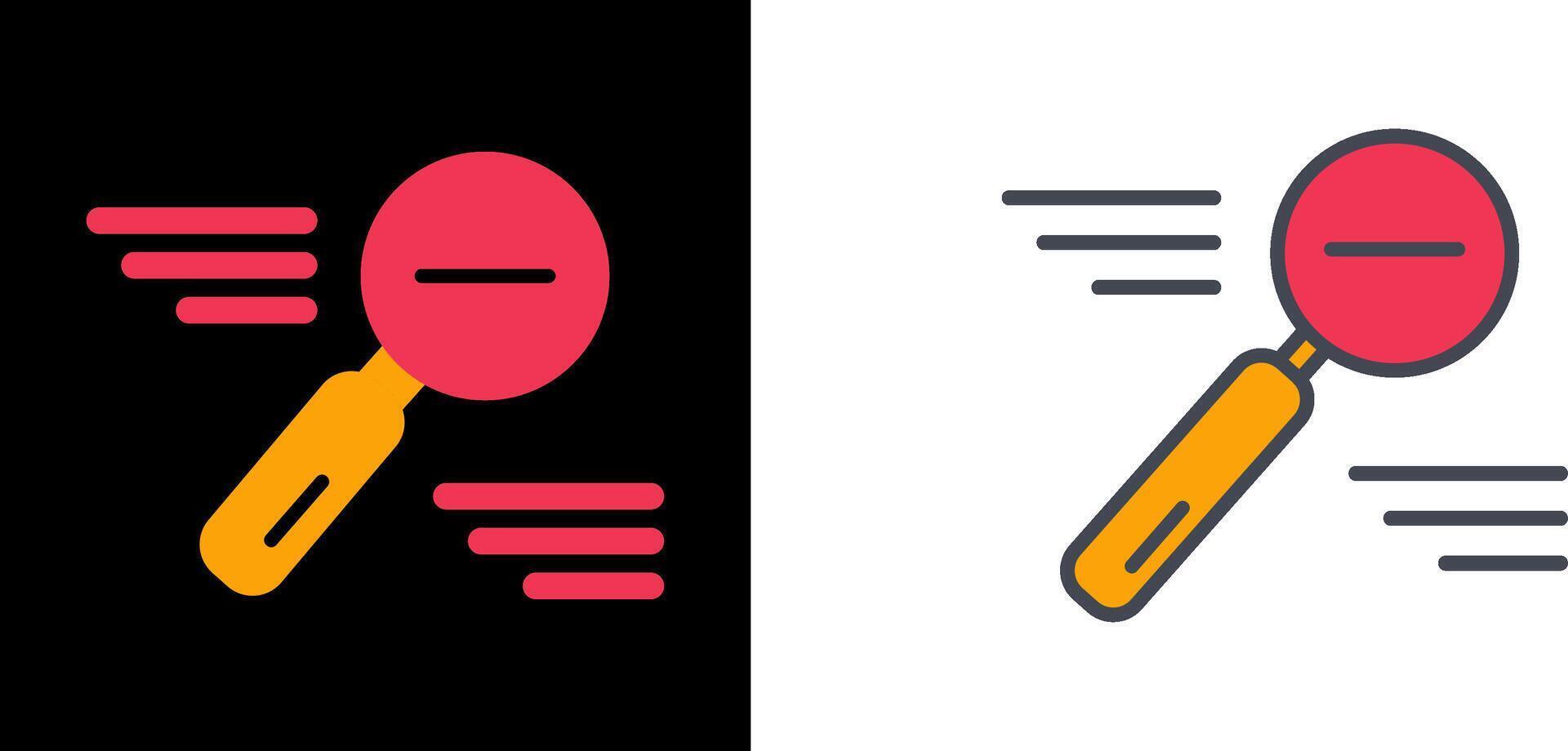 Zoom Out Icon vector