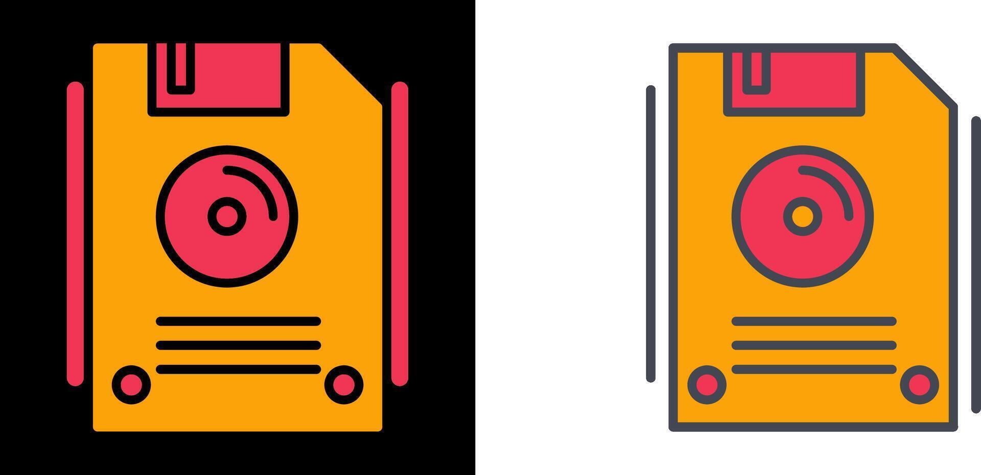 Floppy Disk Icon vector