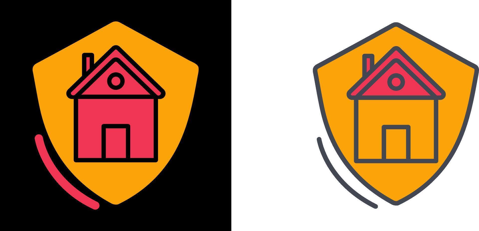 House Protection Icon vector