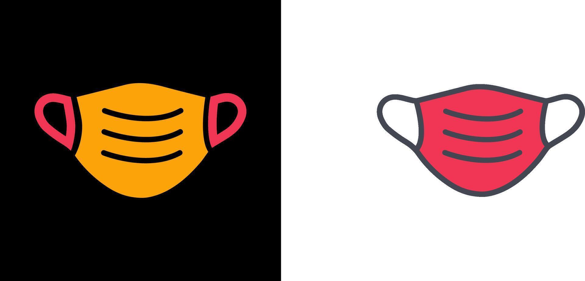 Face Mask Icon vector