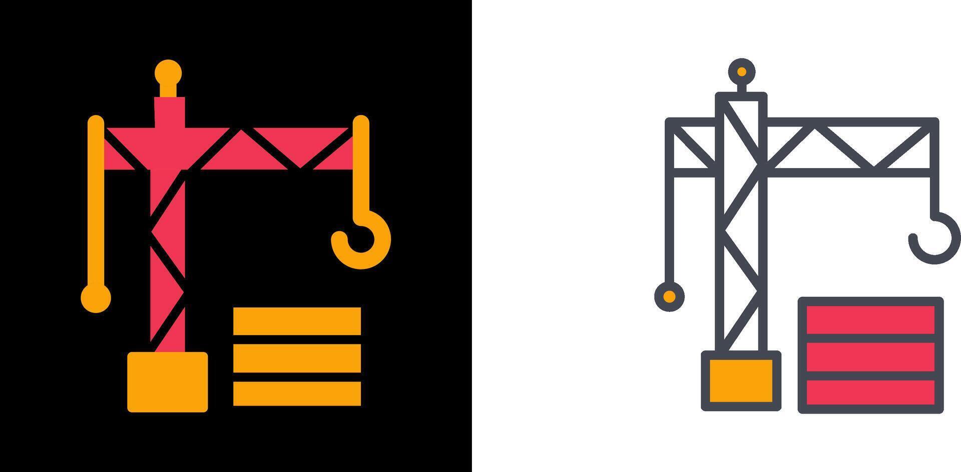 Crane II Icon vector