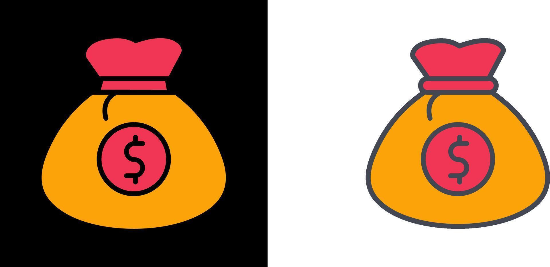Money Bag Icon vector