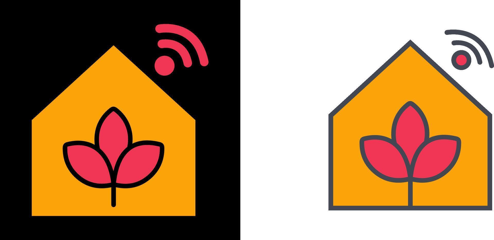 Smart Farm Icon vector