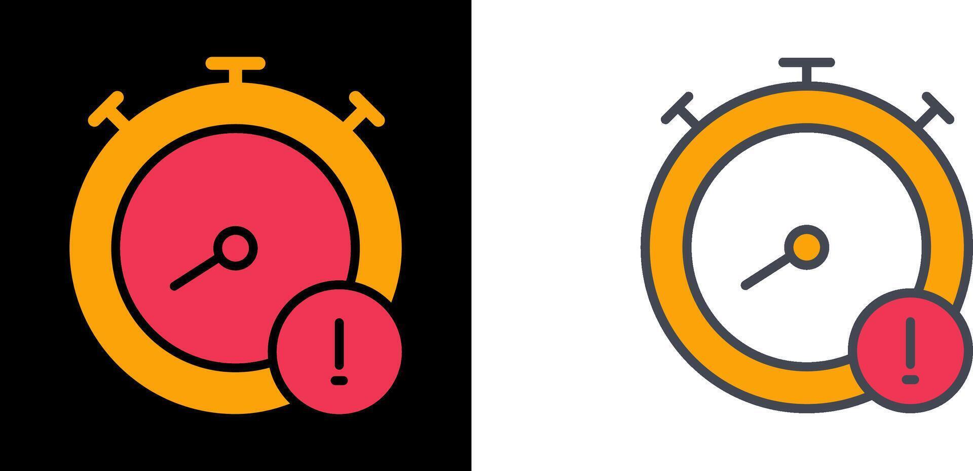 Run Time Icon vector