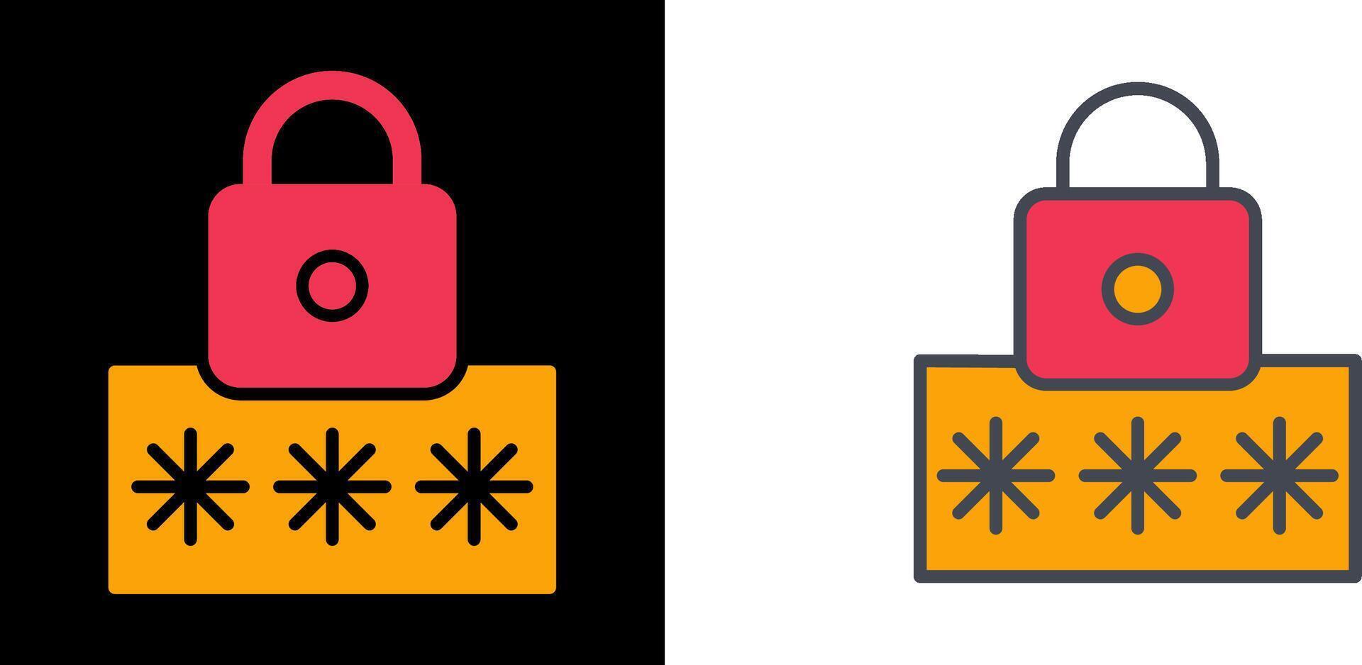 Pin Code Icon vector