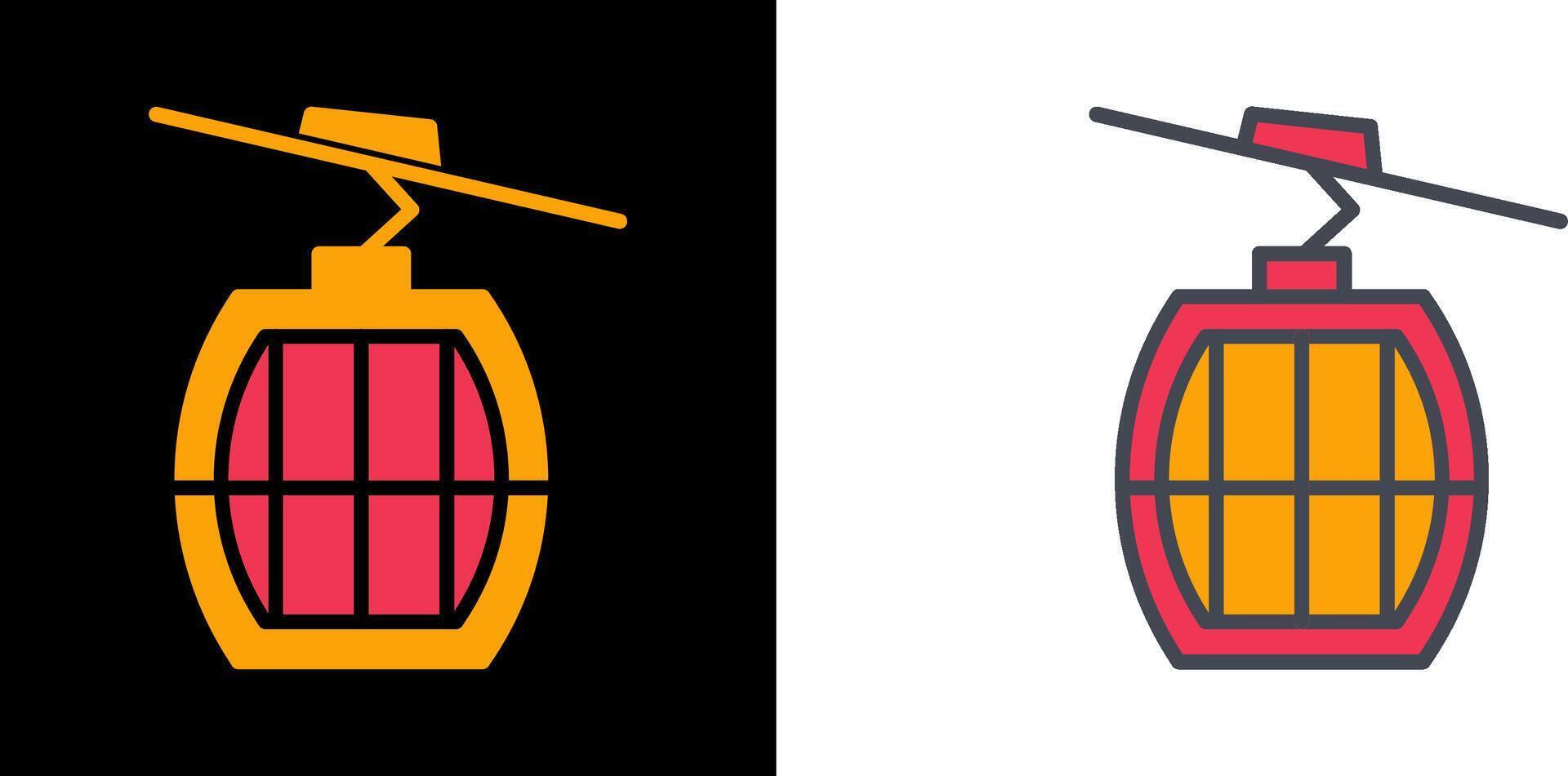 Cable Car Icon vector