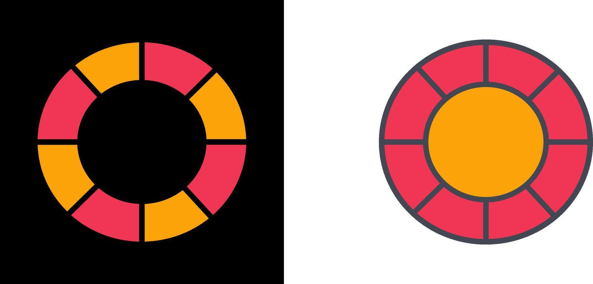 Life Preserver Icon vector