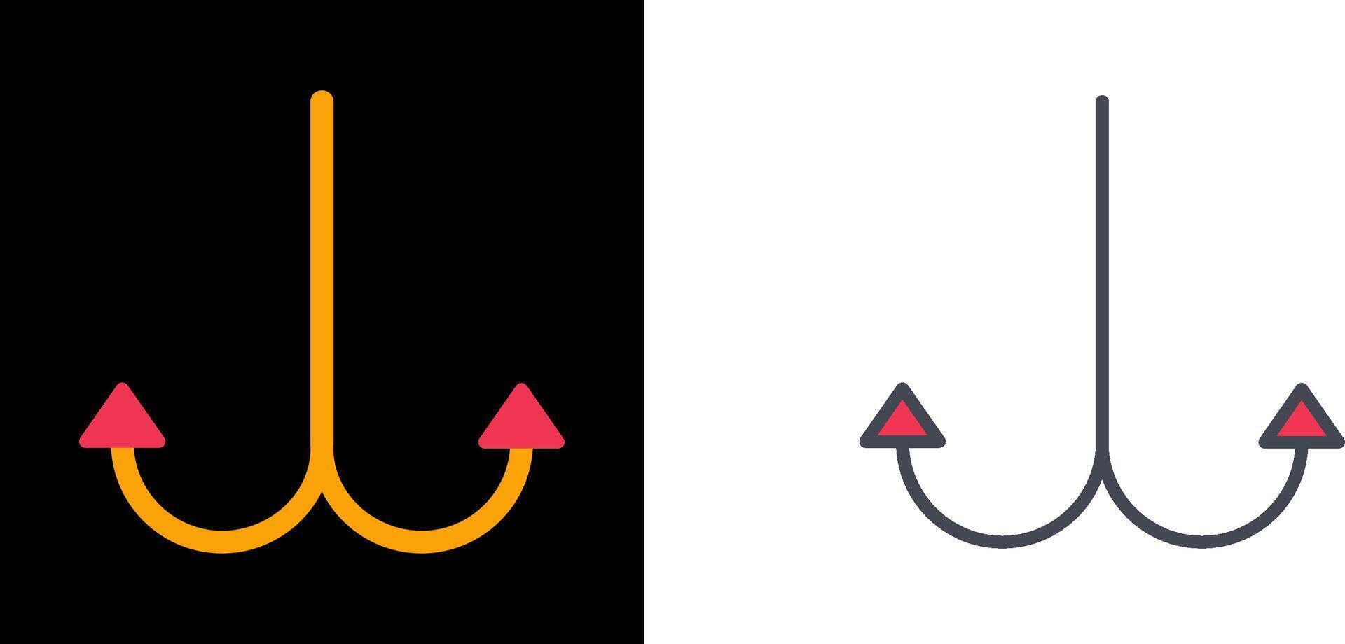 Fishing Hook Icon vector