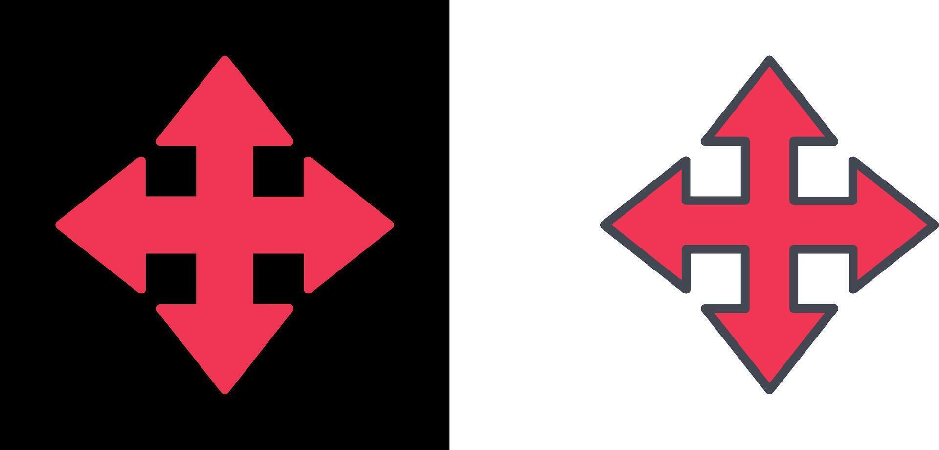 Move Arrow Icon vector