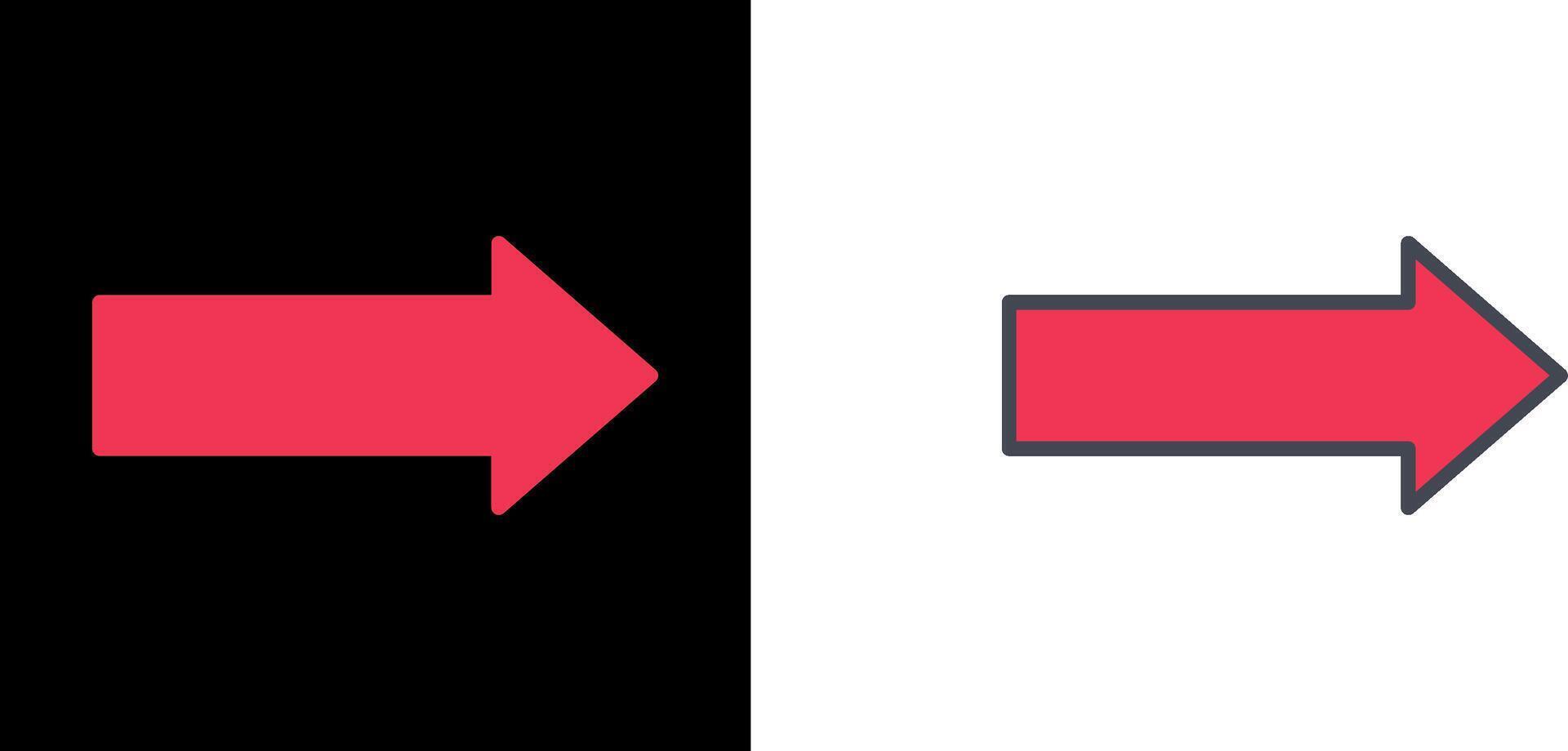 Arrow Right Icon vector