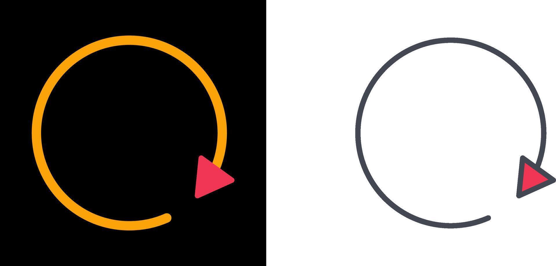 Cycle Arrow Icon vector