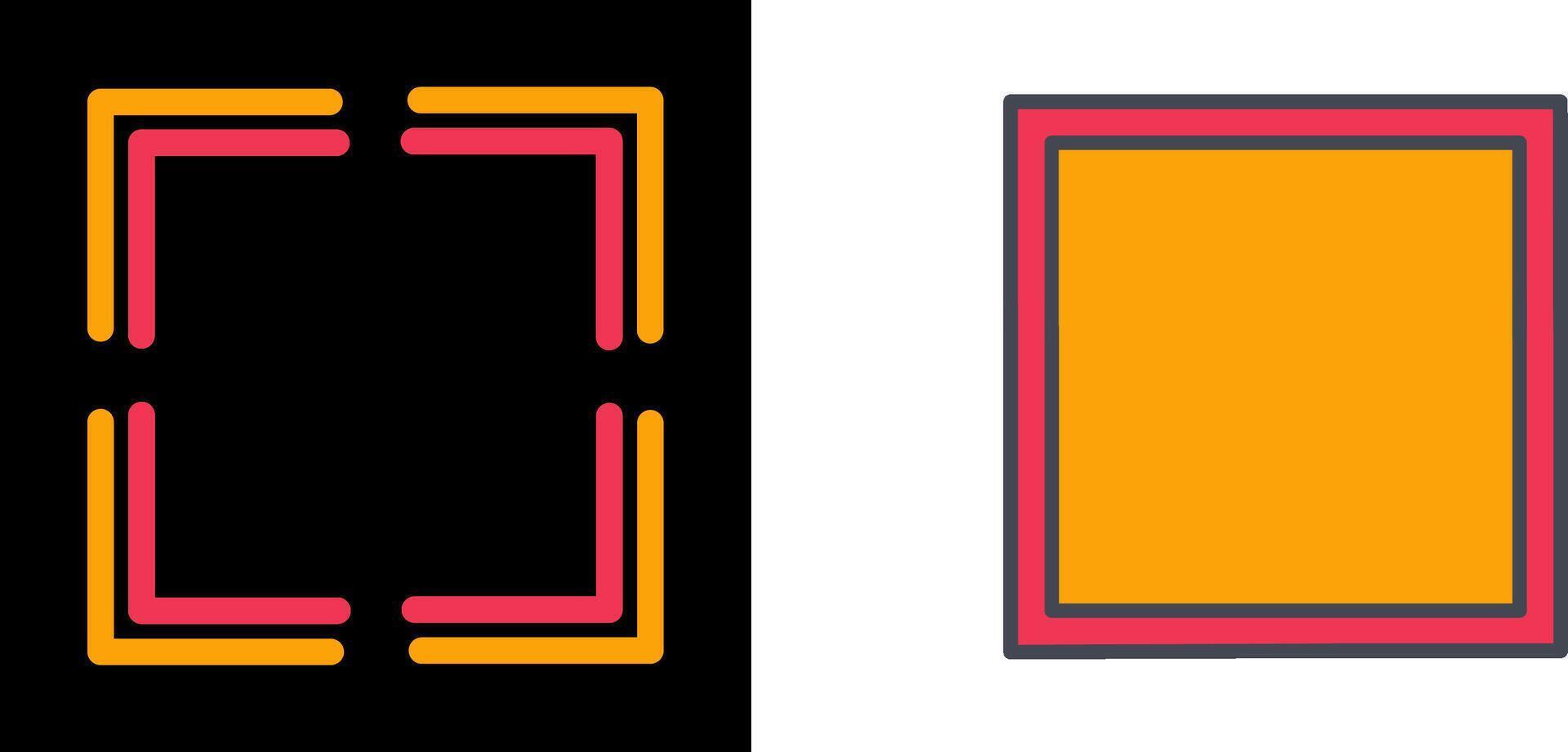 Full Screen Icon vector
