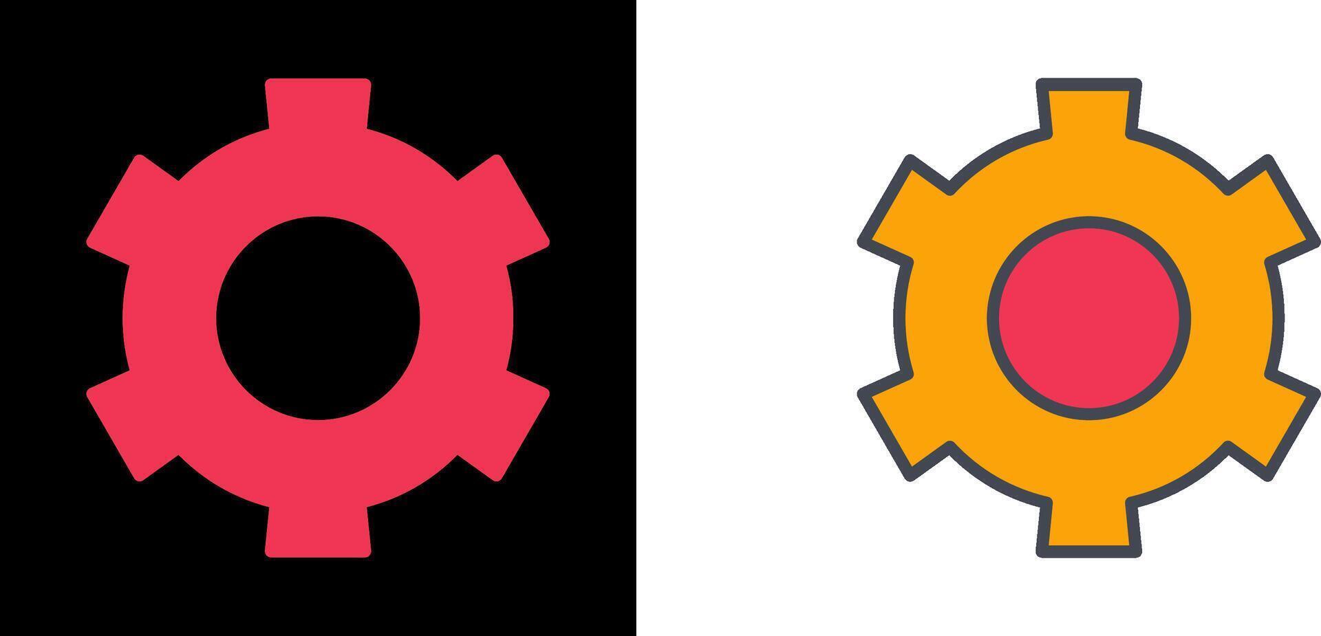 Setting Gear Icon vector