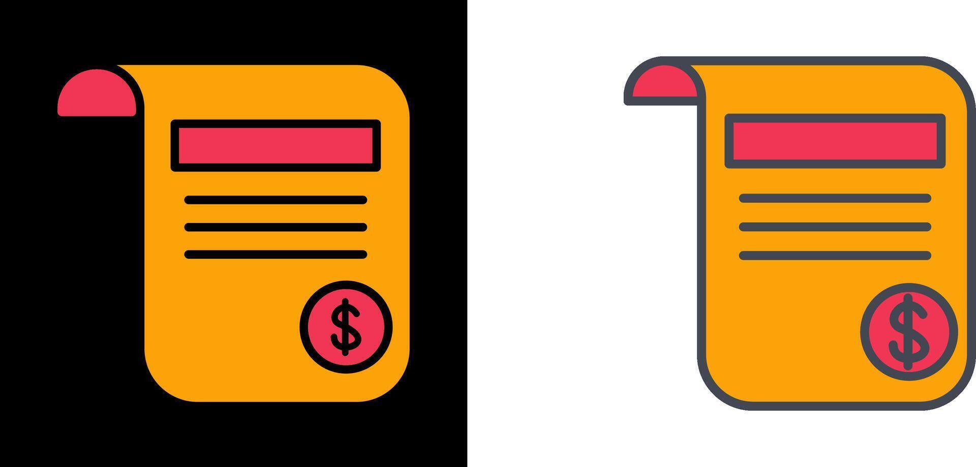 Business Document Icon vector