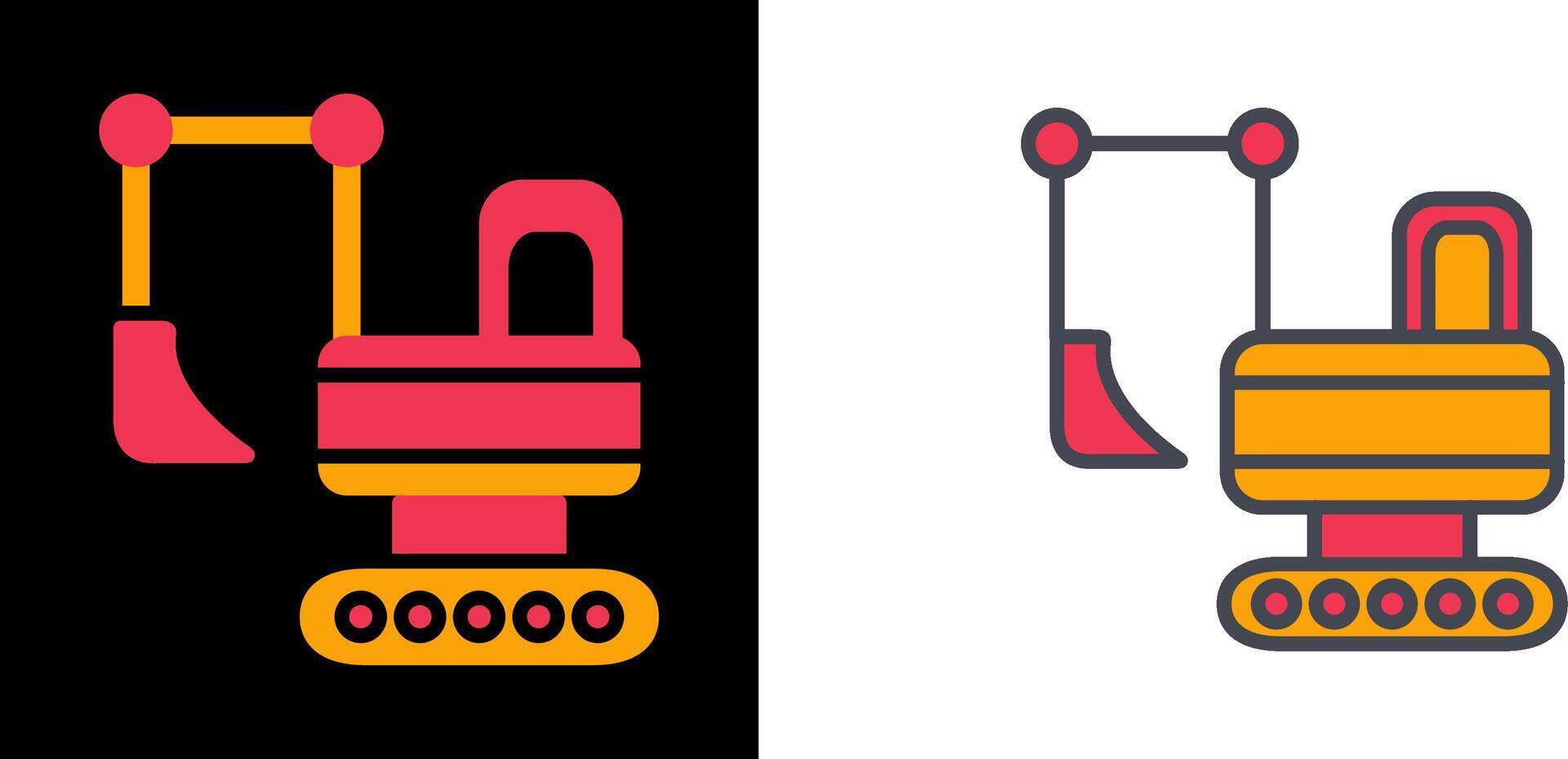 Heavy Machinery Icon vector