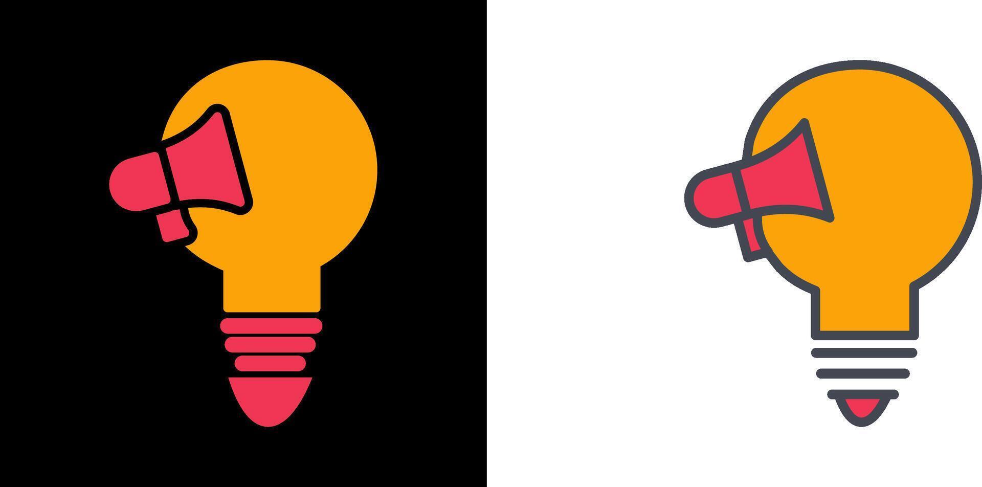 Marketing Idea Icon vector