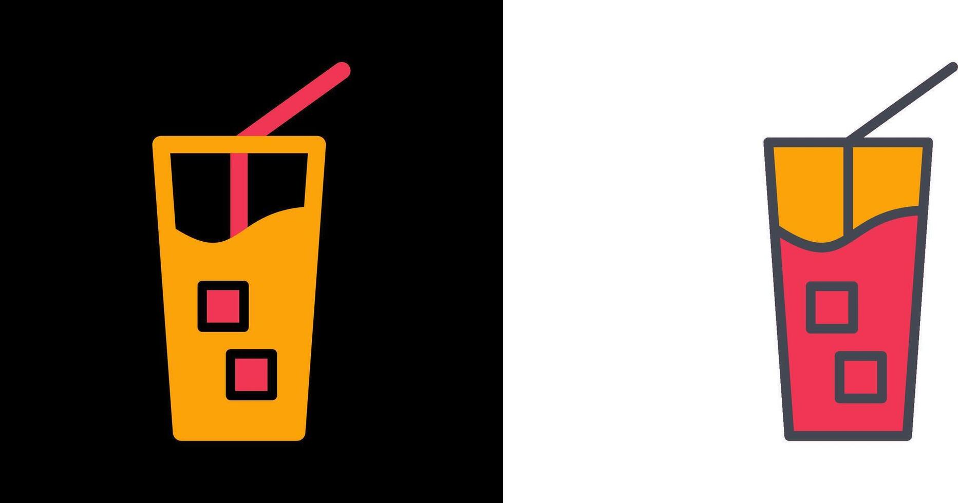 Iced Coffee Icon vector