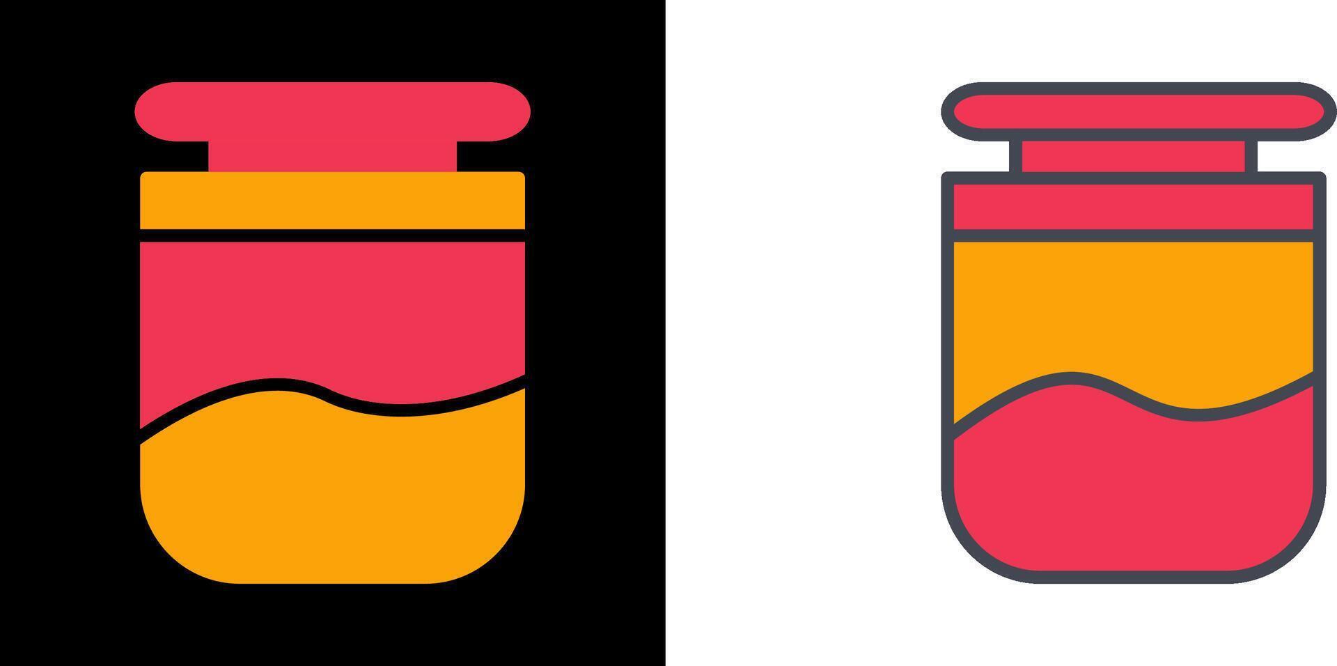 Jar on Display Icon vector