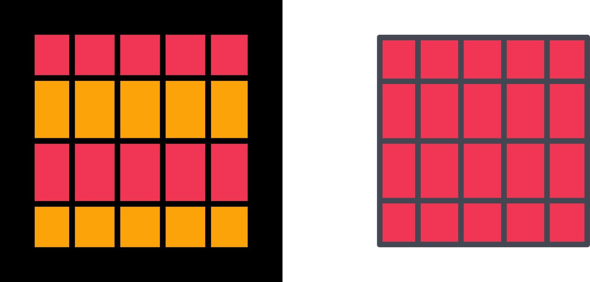 Table of Rates Icon vector