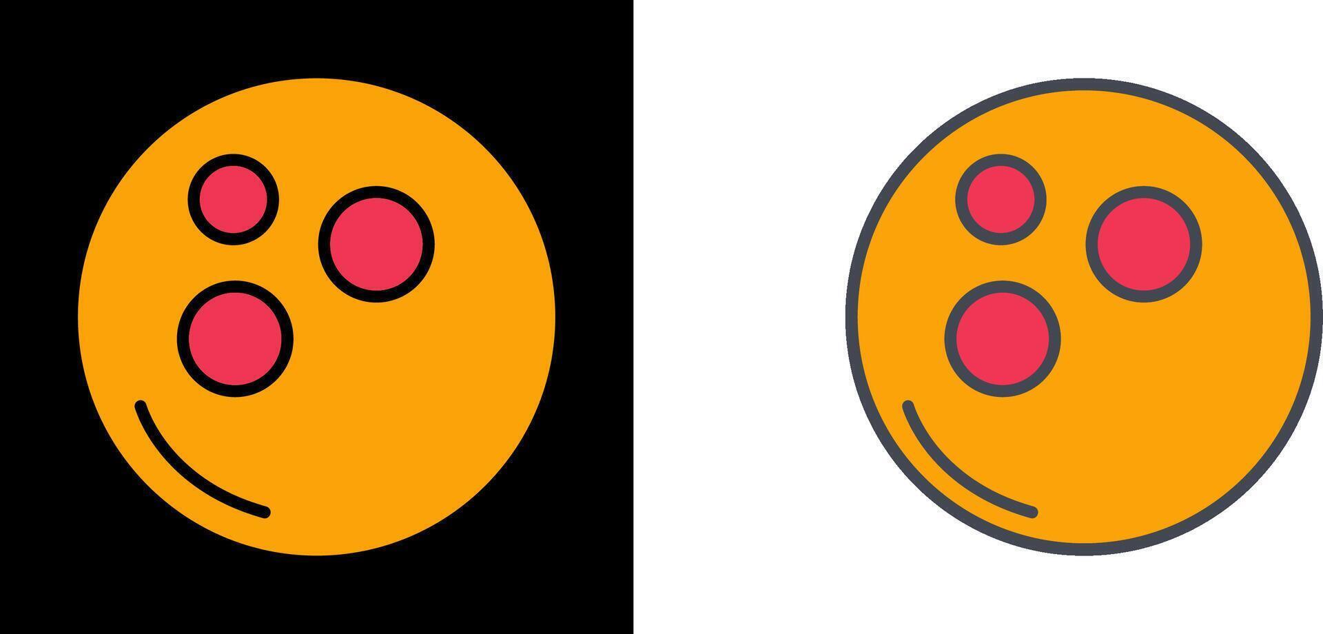 Bowling Ball Icon vector