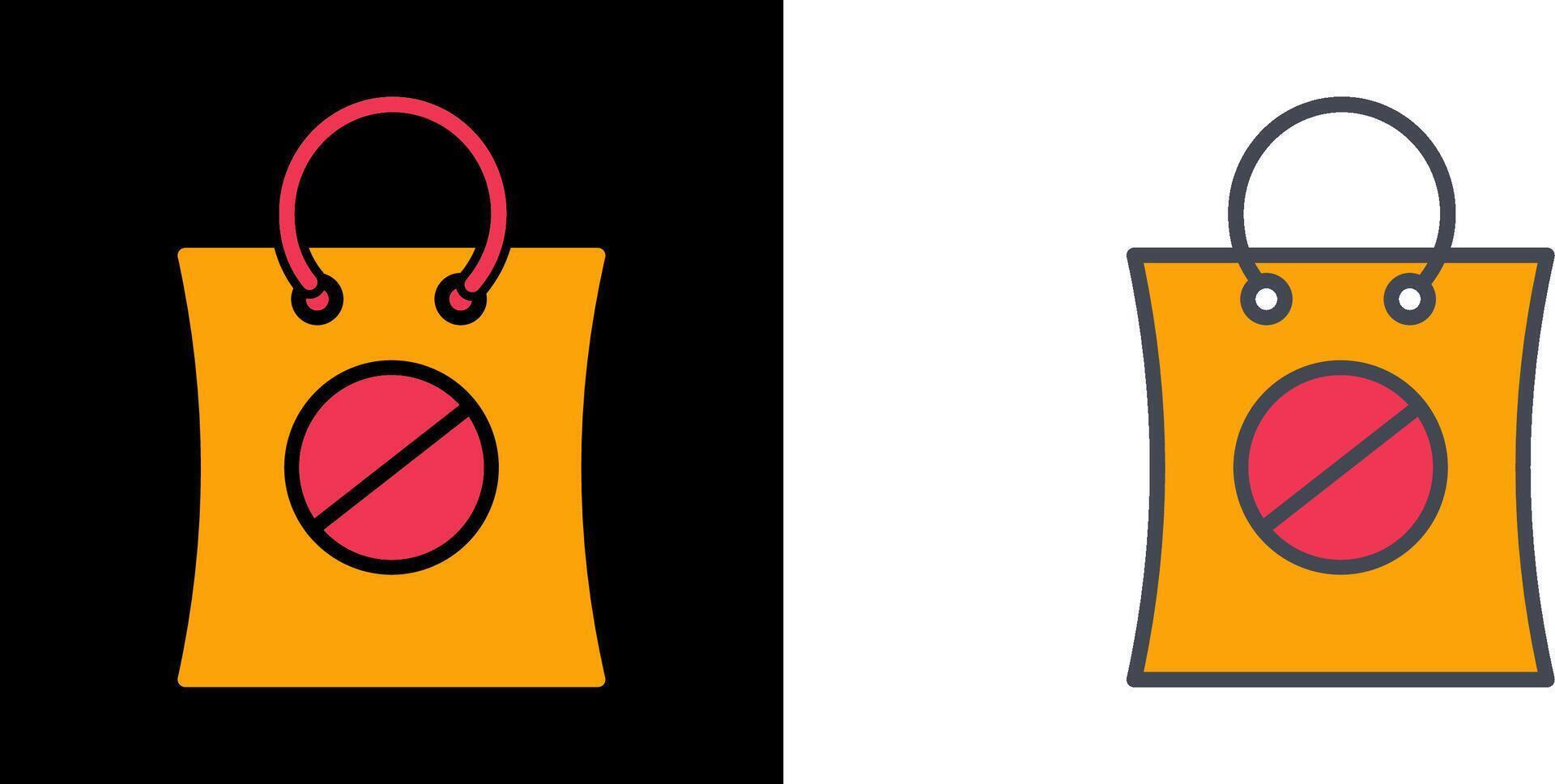 Pesticide Bags Icon vector