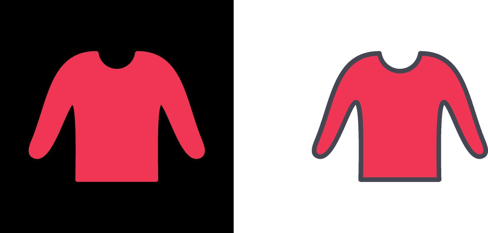 Casual Shirt Icon vector