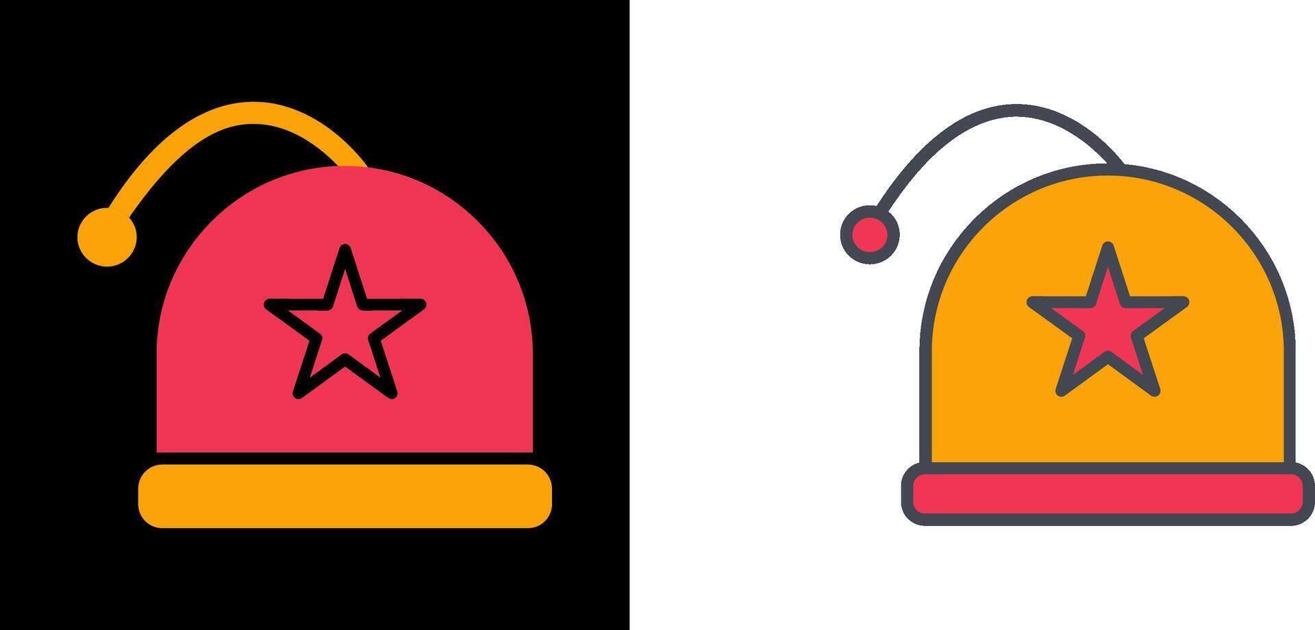 Christmas Cap Icon vector