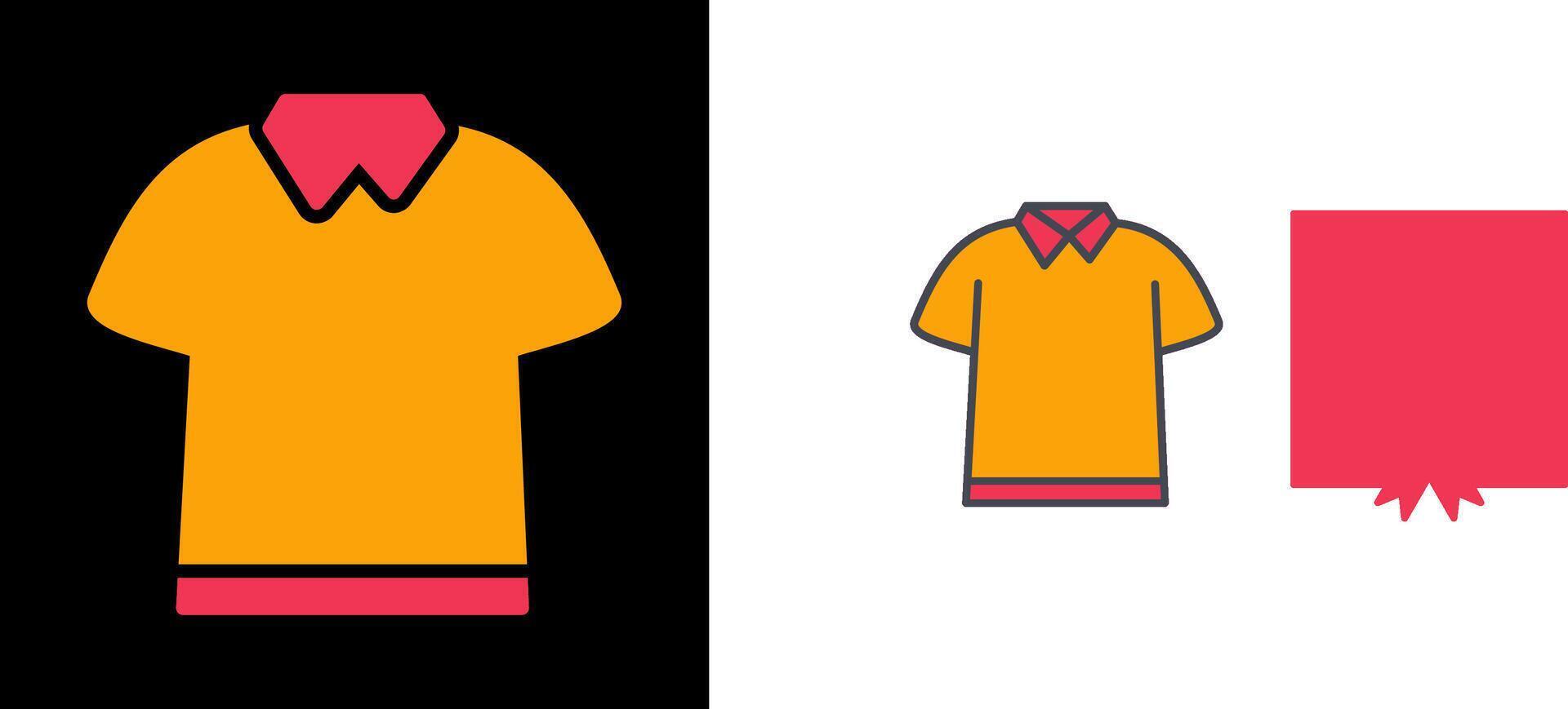 Polo Shirt Icon vector