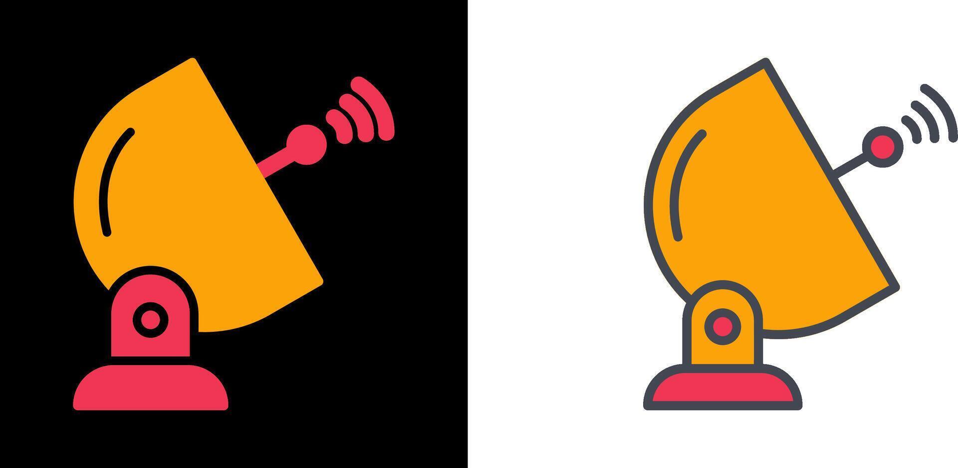 Satellite Dish Icon vector