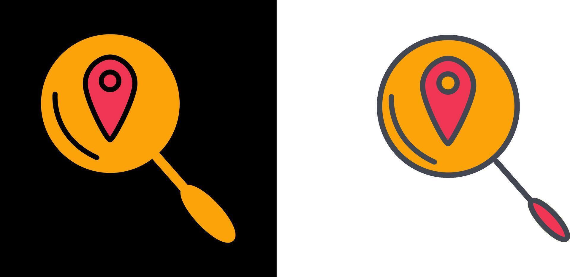 Find Location Icon vector