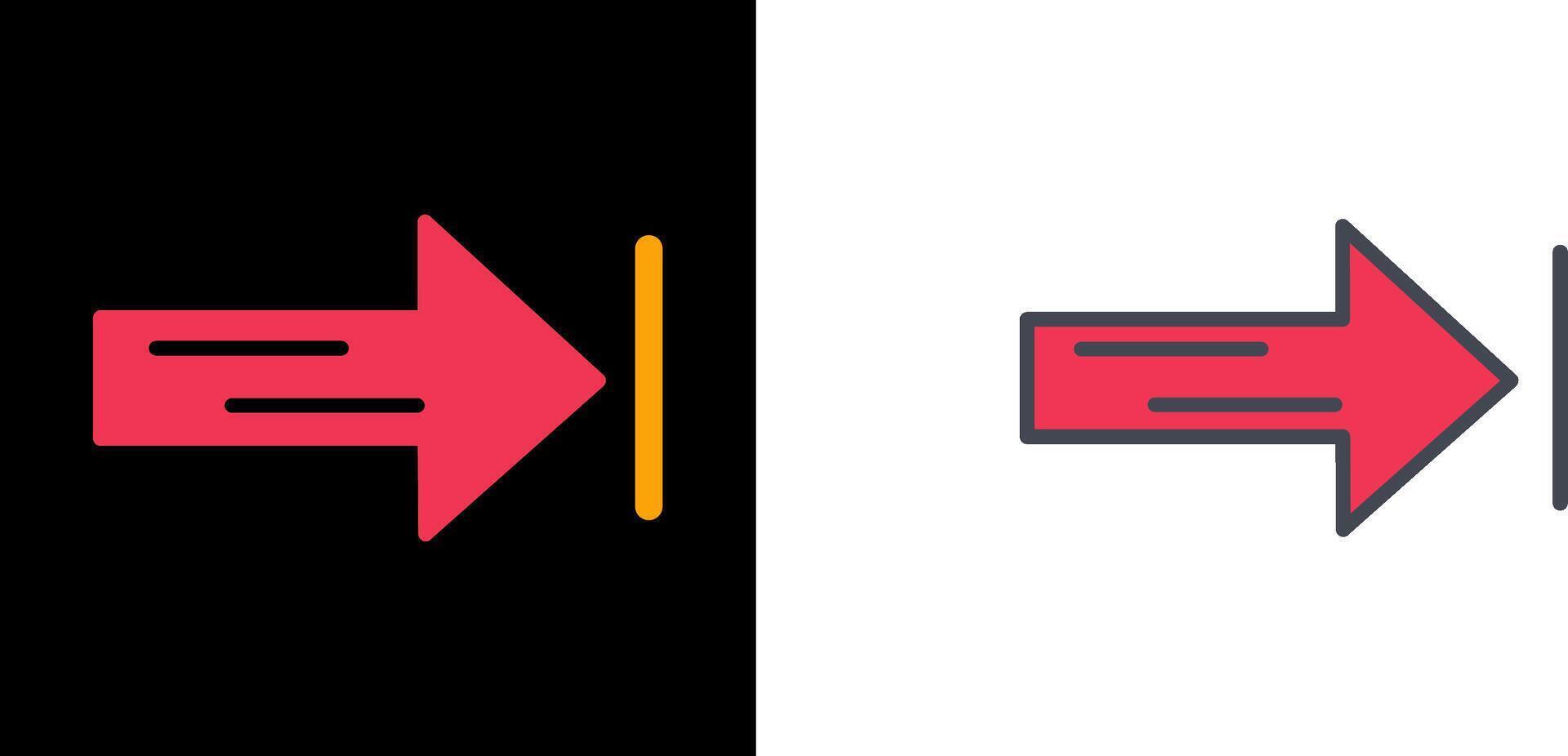Left Arrow Icon vector