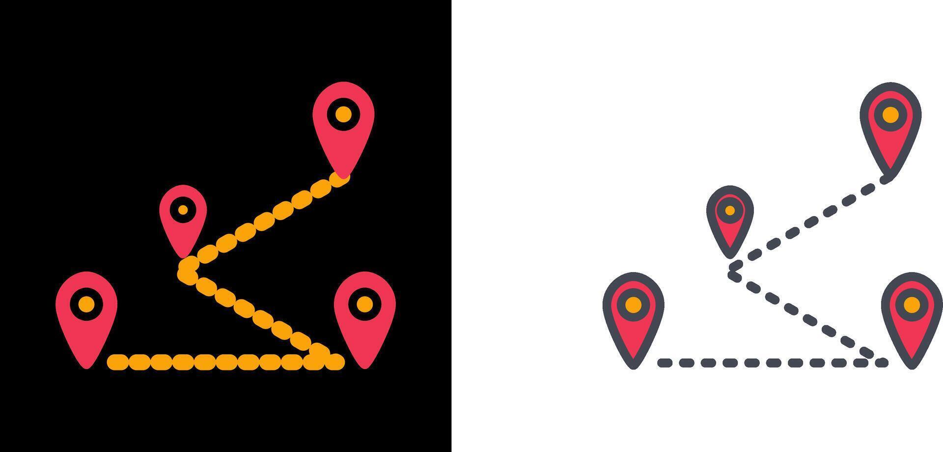 Route I Icon vector