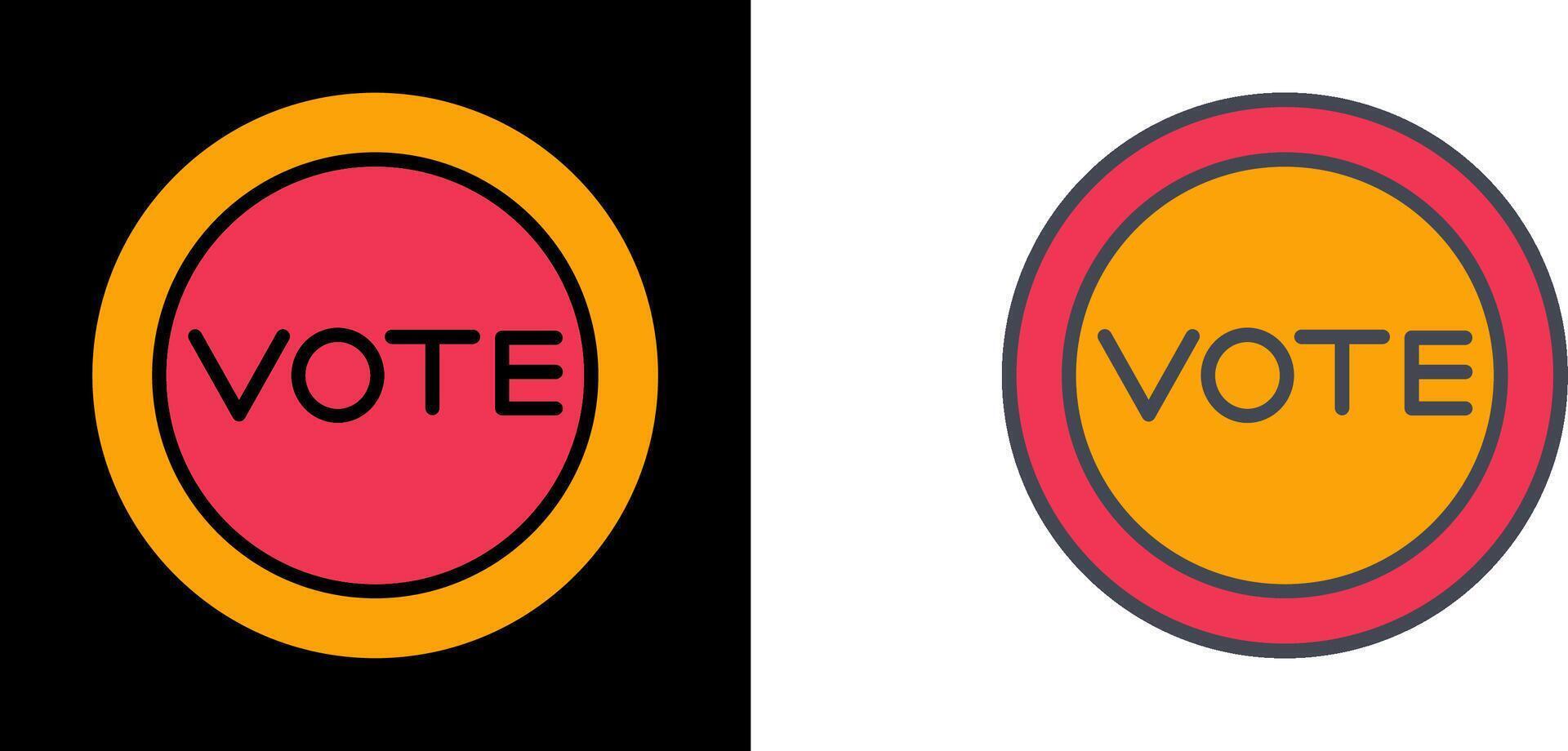 Vote Link Icon vector