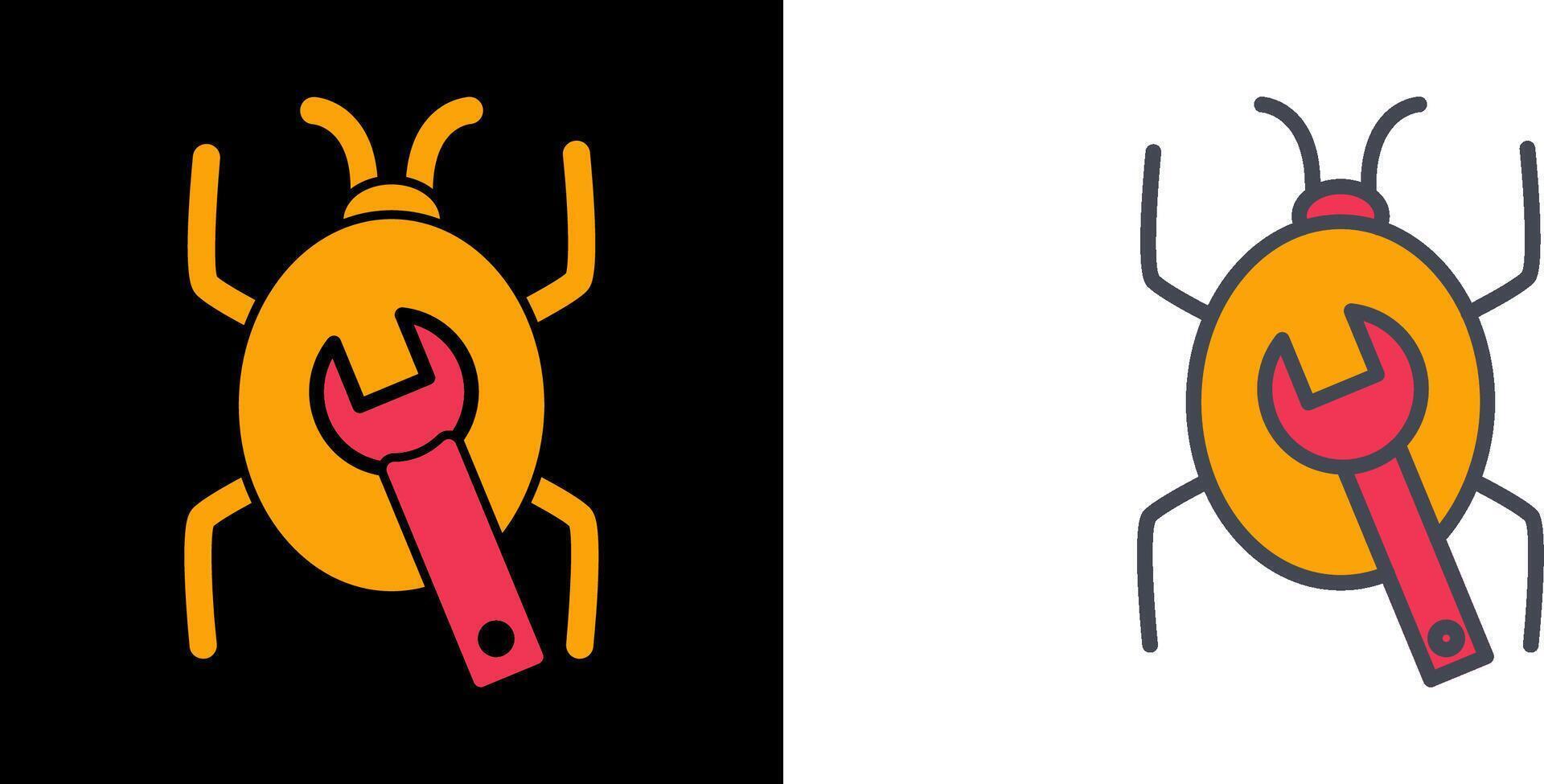 Bug Fixing Icon vector