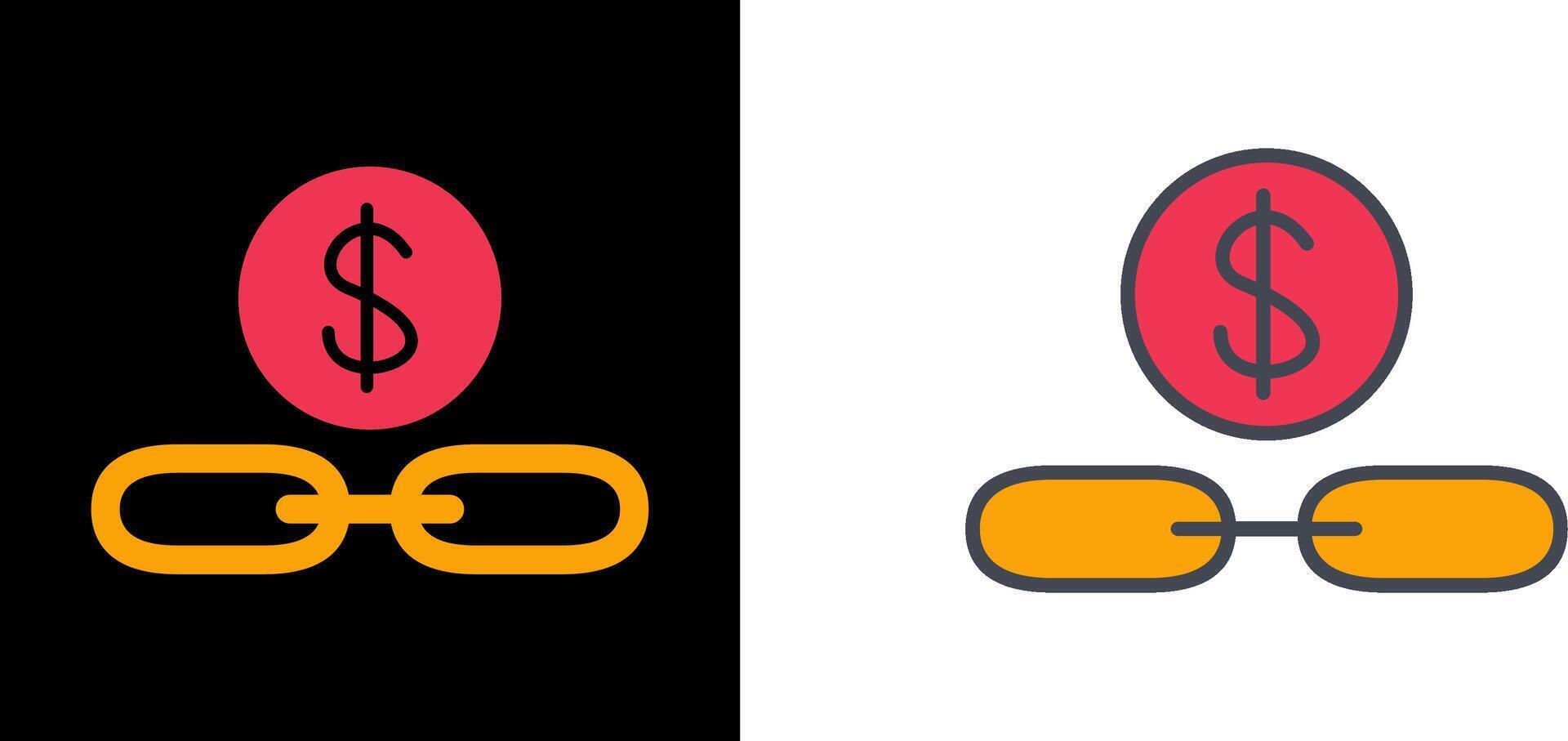 Link Sales Icon vector