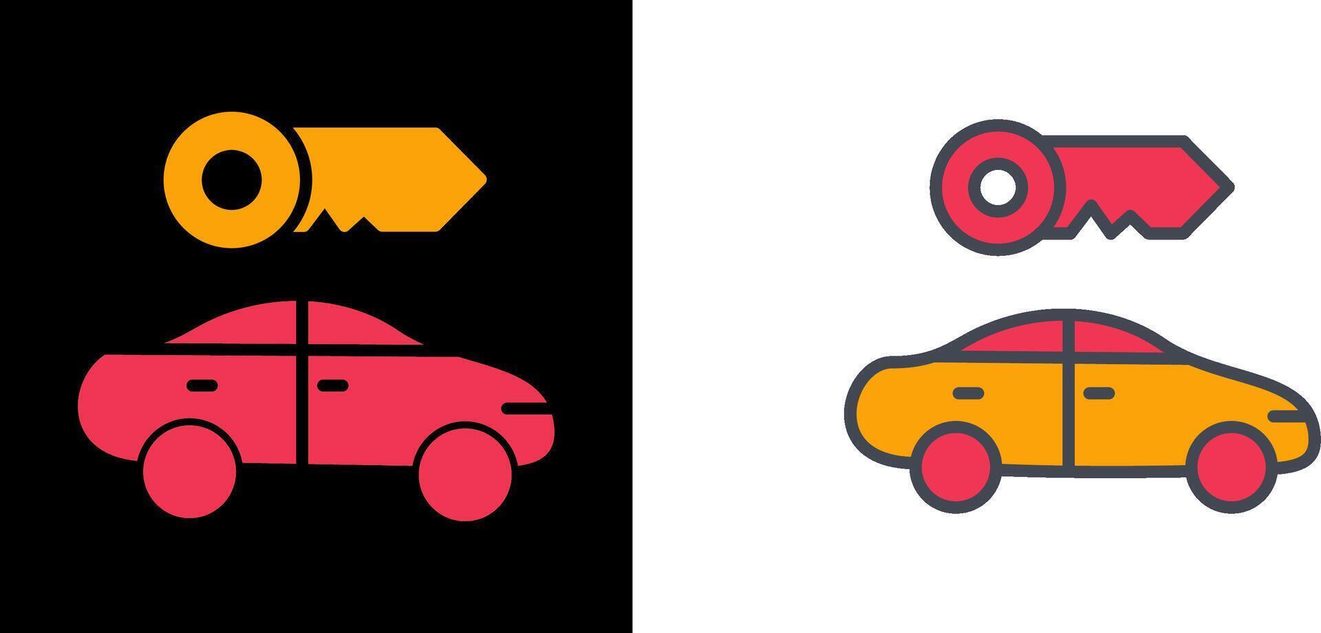 Rent a Car Icon vector