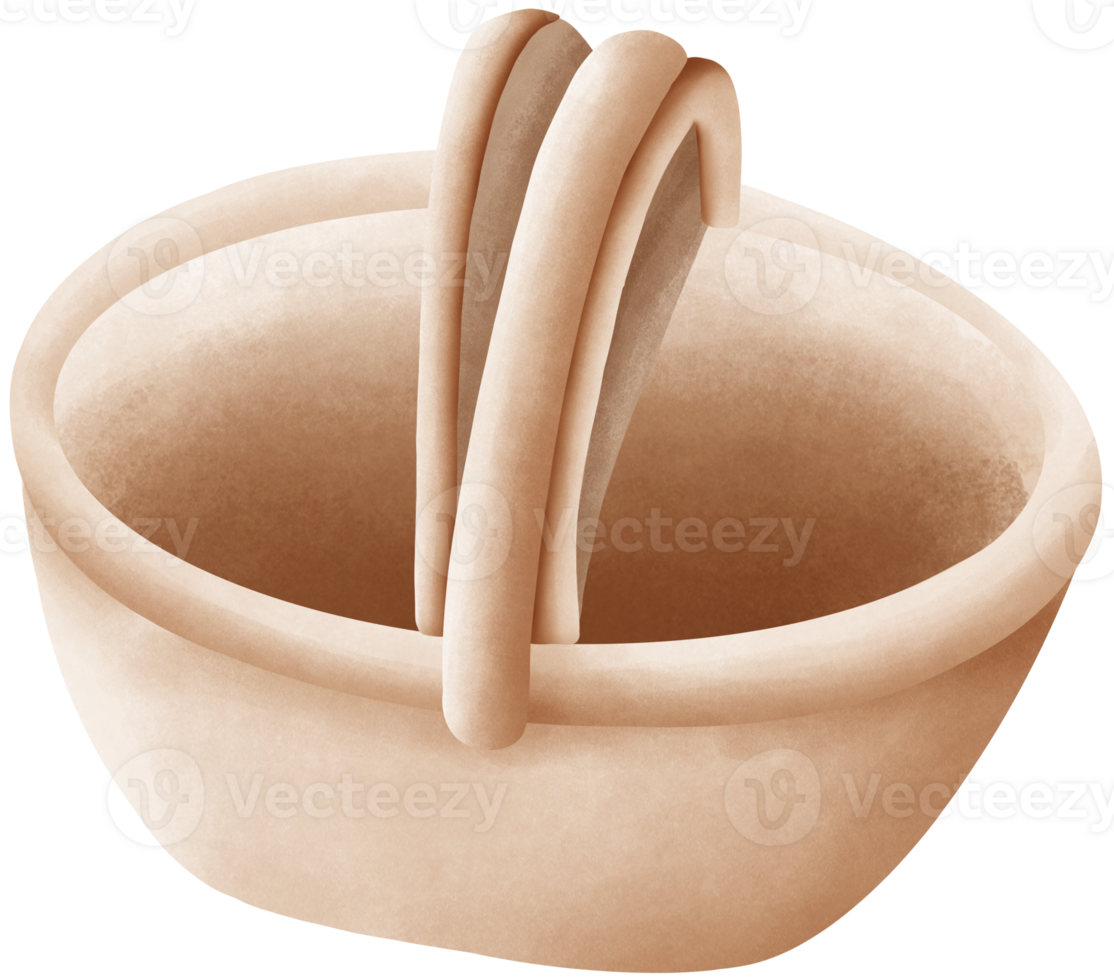Travel picnic basket png