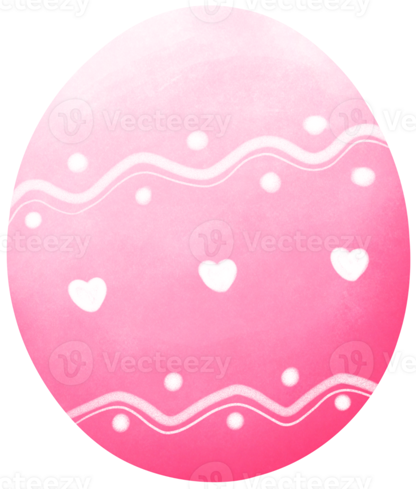 Pink easter eggs png