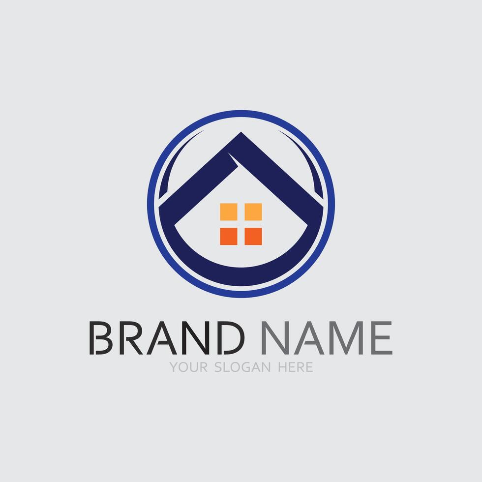 Home logo icon illustration design template.Home and house logo design , logo , architecture and building, design property , stay at home estate Business logo. vector