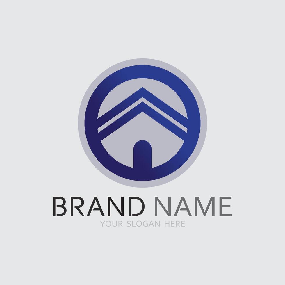 Home logo icon illustration design template.Home and house logo design , logo , architecture and building, design property , stay at home estate Business logo. vector