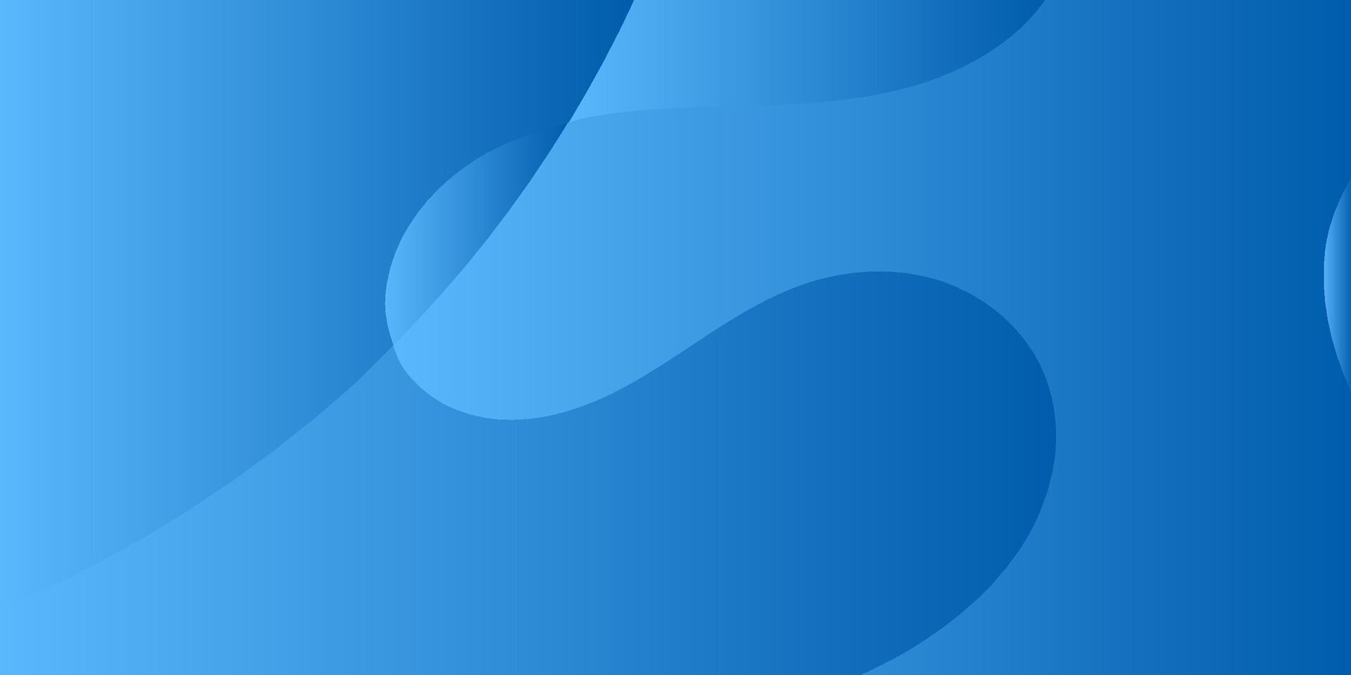 blue wave background with glowing lines vector