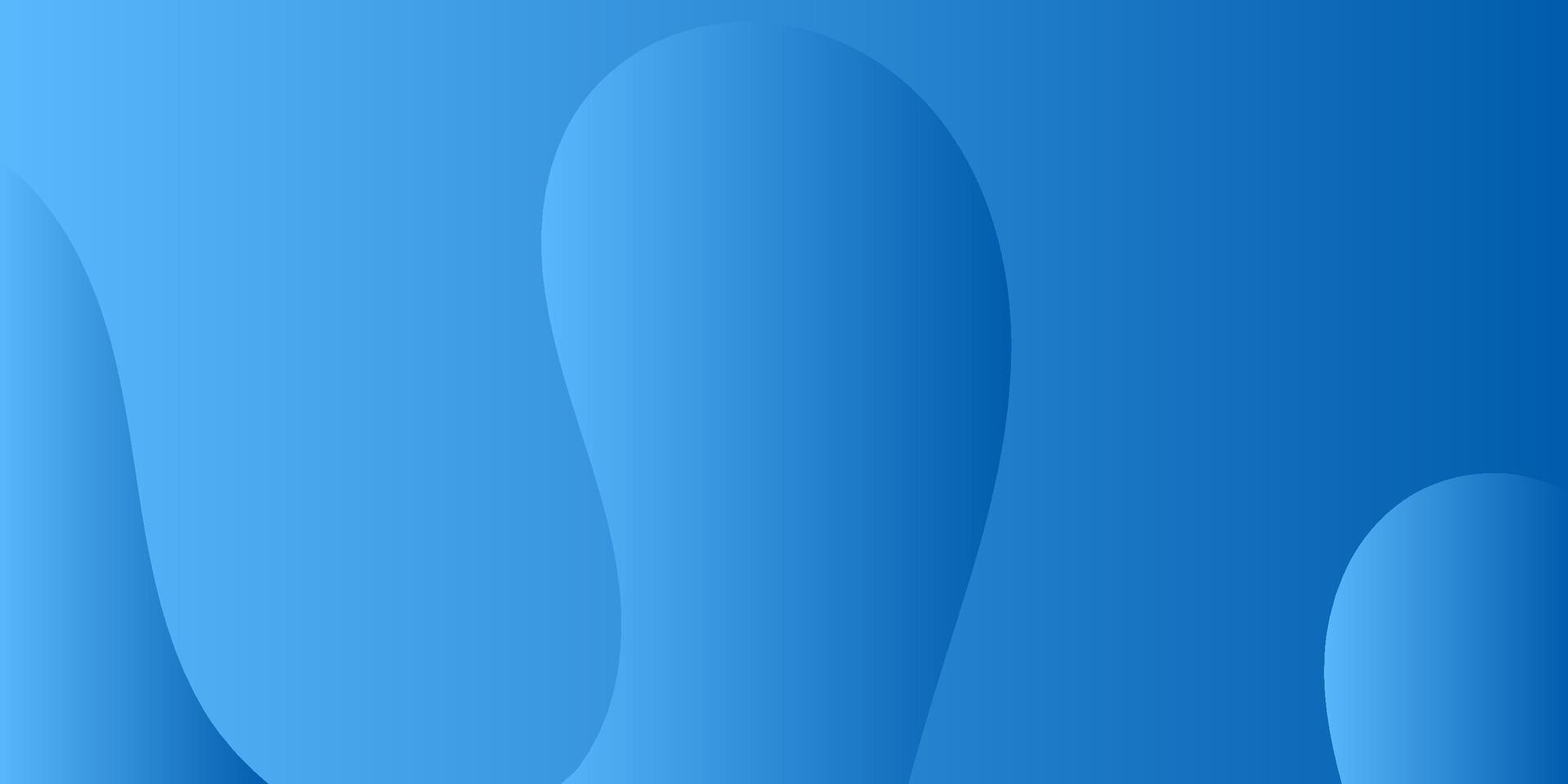 blue wave background with glowing lines vector